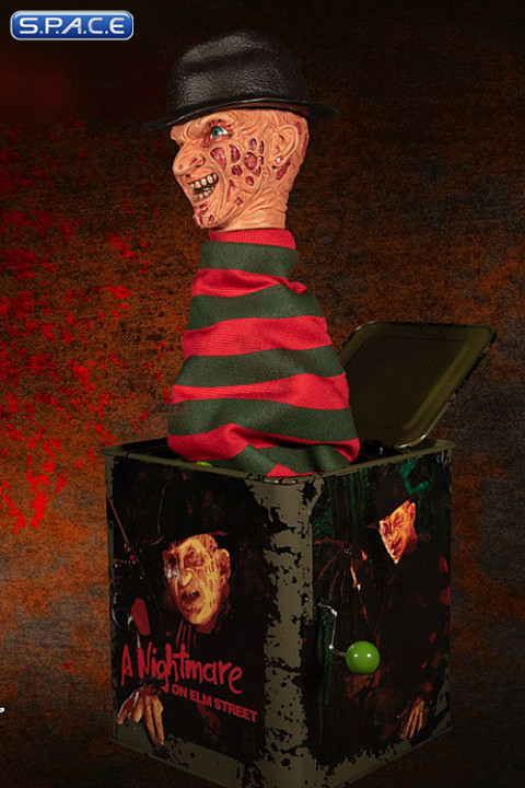 Freddy Krueger Burst-A-Box Music Box (A Nightmare on Elm Street)