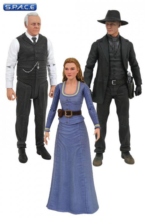 3er Komplettsatz: Westworld Select Serie 1 (Westworld)