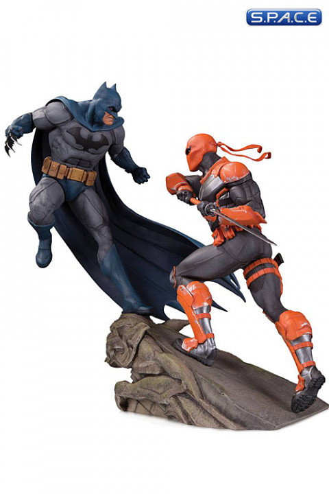 Batman vs. Deathstroke Battle Statue (DC Comics)