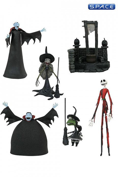 Complete Set of 3: Nightmare before Christmas Select Series 8 (Nightmare before Christmas)