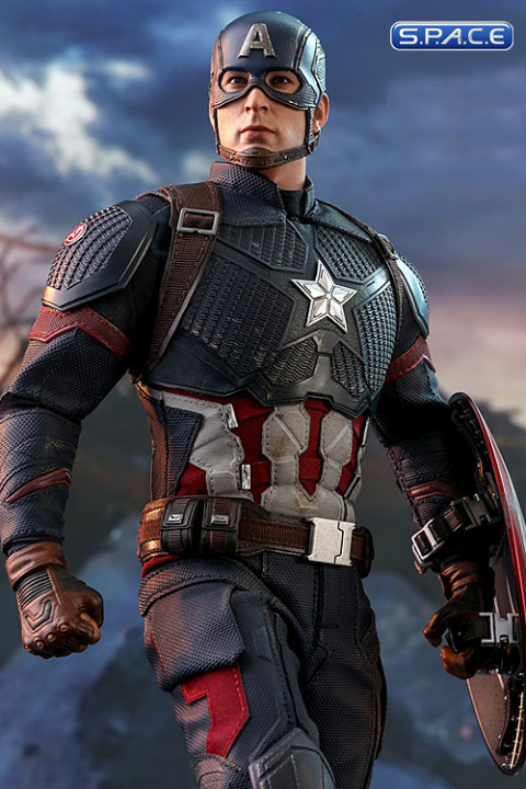 1/6 Scale Captain America Movie Masterpiece MMS536 (Avengers: Endgame)