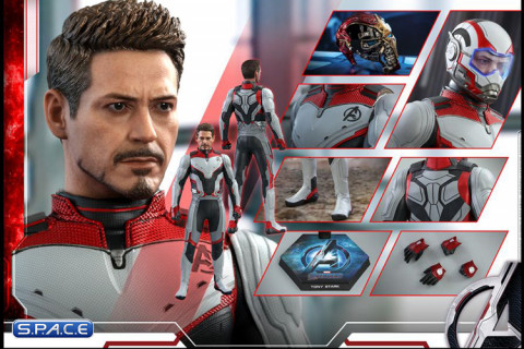 Figurine Hot Toys Marvel Avengers: Endgame – Tony Stark Team Suit 1/6 MMS537 Neuve Sous Emballage
