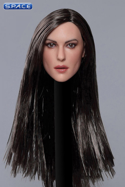 1/6 Scale Rebecca Head Sculpt (long black hair)