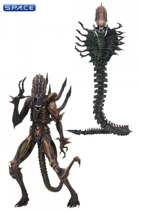 Set of 2: Snake Alien and Scorpion Alien (Aliens Series 13)