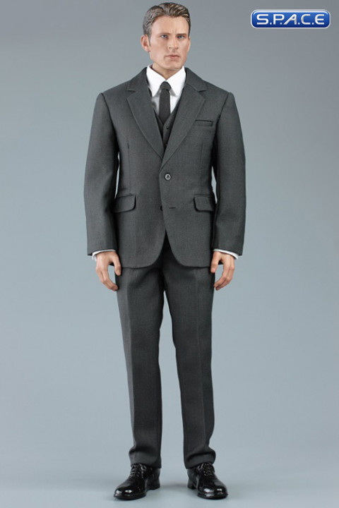 1/6 Scale grey Suit for strong Bodies