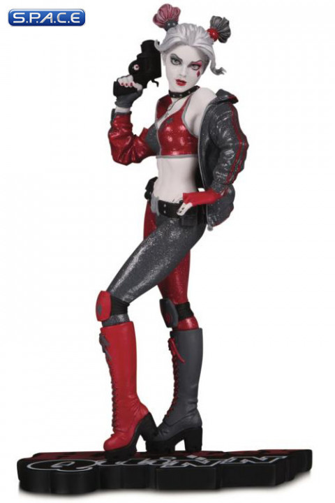 Harley Quinn Statue by Joshua Middleton (DC Comics Red, White & Black)