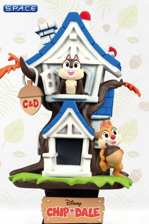 Chipn Dale Treehouse Diorama Stage 028 (Disney)