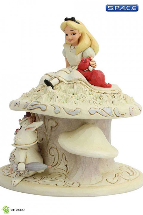 White Woodland Alice in Wonderland Statue (Alice in Wonderland)