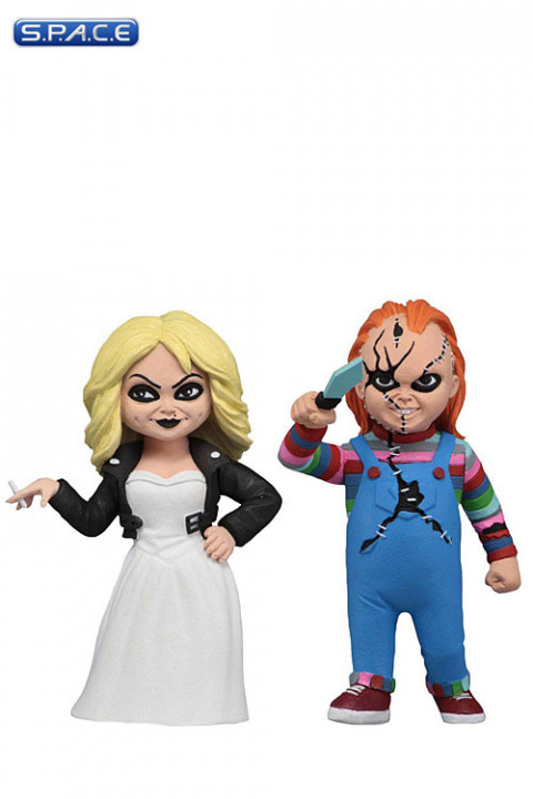 Toony Terrors Chucky & Tiffany 2-Pack (Bride of Chucky)