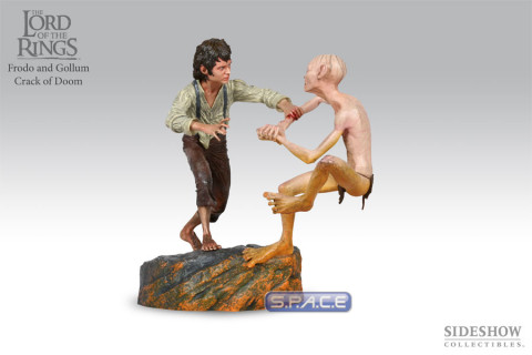 Frodo & Gollum - The Crack of Doom Diorama (The Lord of the Rings)