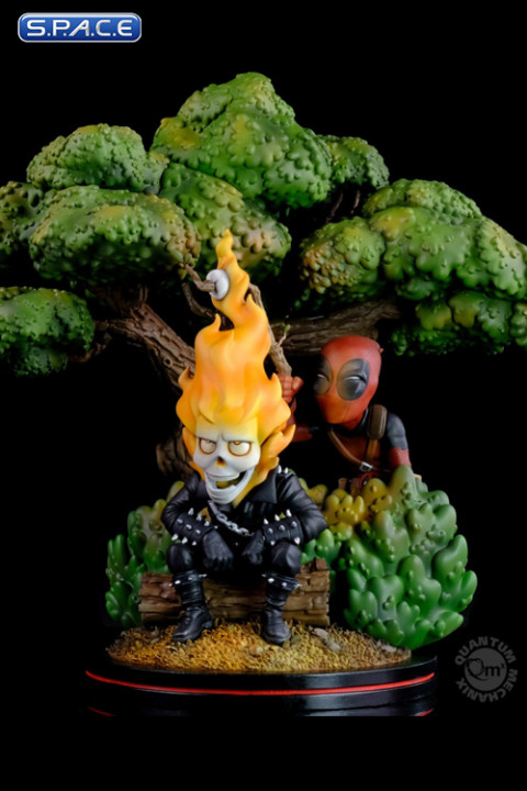 Deadpool & Ghost Rider Q-Master Diorama (Marvel)