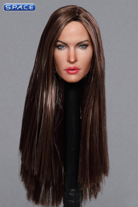 1/6 Scale Claudia Head Sculpt (long brown hair)