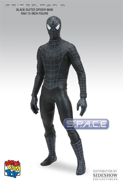 1/6 Scale RAH Black Suited Spider-Man (Spider-Man 3)