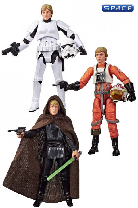 Luke Skywalker Jedi Destiny Set SDCC 2019 Exclusive (Star Wars - The Black Series)