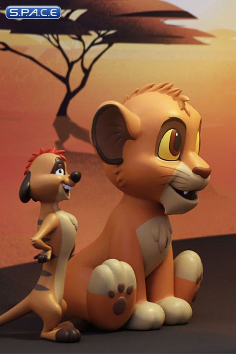 Simba and Timon PVC Statue (The Lion King)