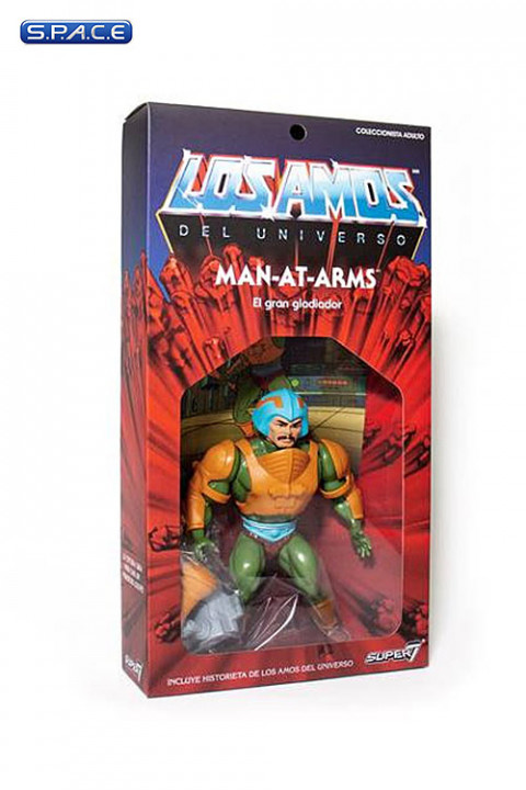 Man-at-Arms Vintage Los Amos Packaging (Masters of the Universe)