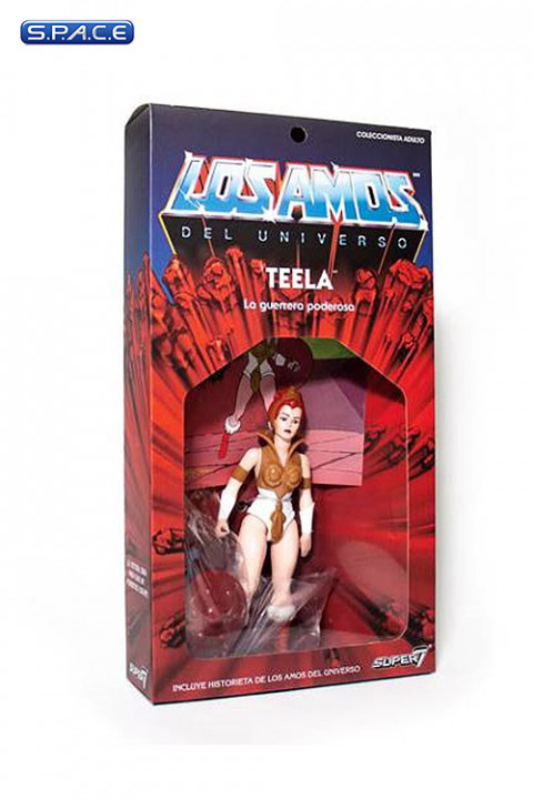 Teela Vintage Los Amos Packaging (Masters of the Universe)