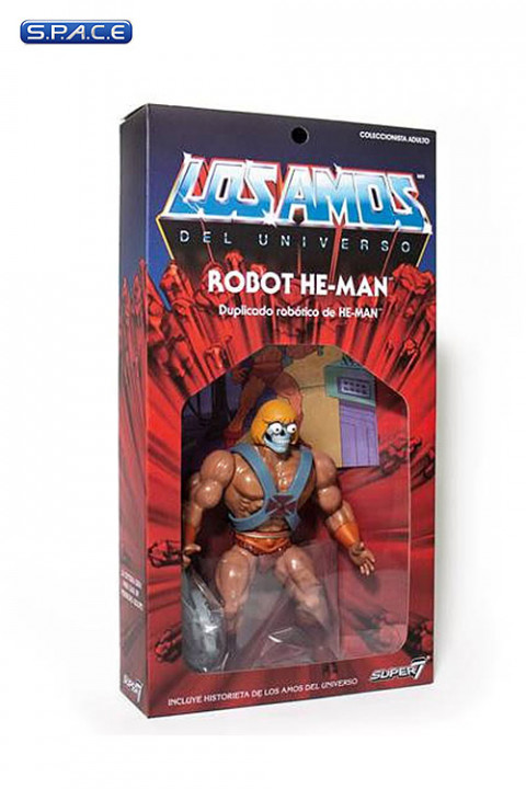 Robot He-Man Vintage Los Amos Packaging (Masters of the Universe)