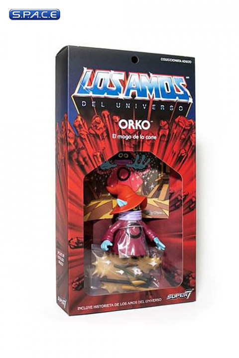 Orko Vintage Los Amos Packaging (Masters of the Universe)