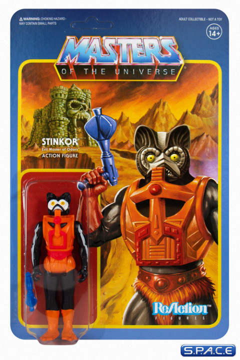 Stinkor ReAction Figure (Masters of the Universe)