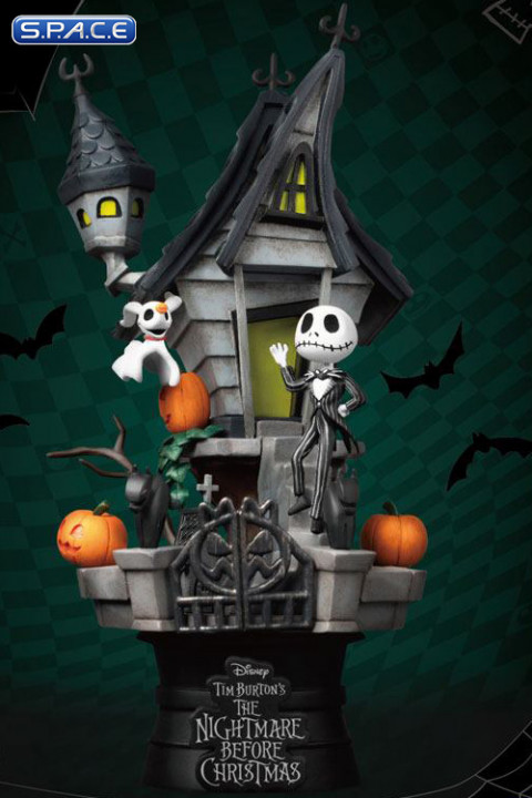 Jacks Haunted House D-Select Diorama (Nightmare before Christmas)