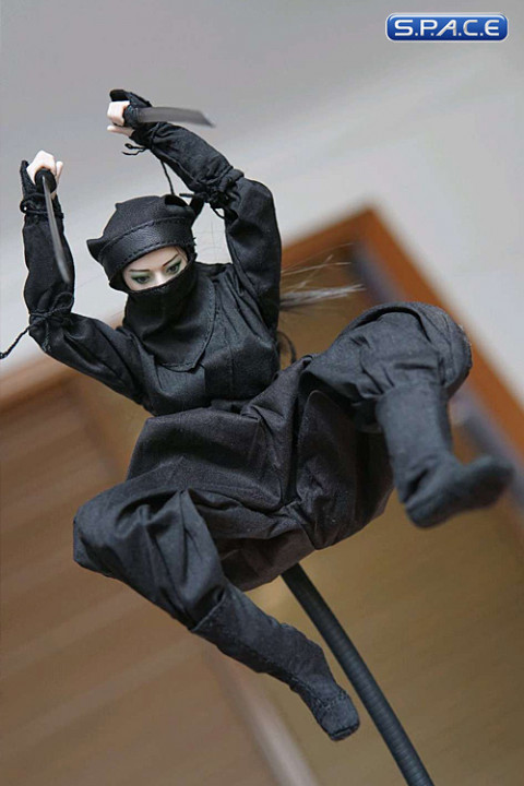 1/6 Scale black Kunoichi Set