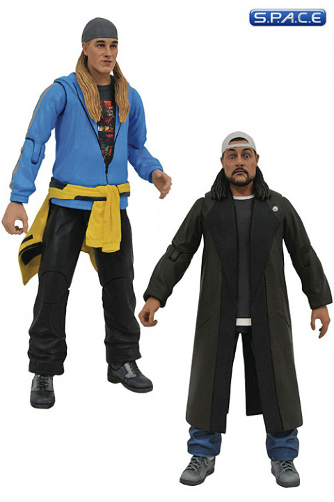 2er Komplettsatz: Jay and Silent Bob Reboot Select Serie 1 (Jay and Silent Bob Reboot)