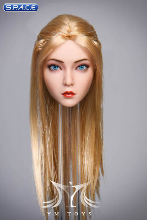 1/6 Scale Rose Head Sculpt (blue eyes / straight long blonde hair)