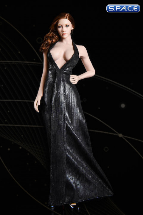 1/6 Scale black Marilyn Dress