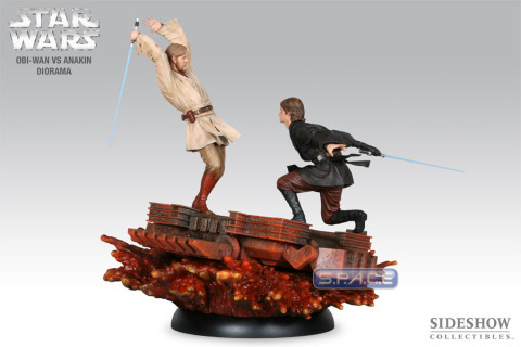 Obi-Wan vs. Anakin Diorama (Star Wars)