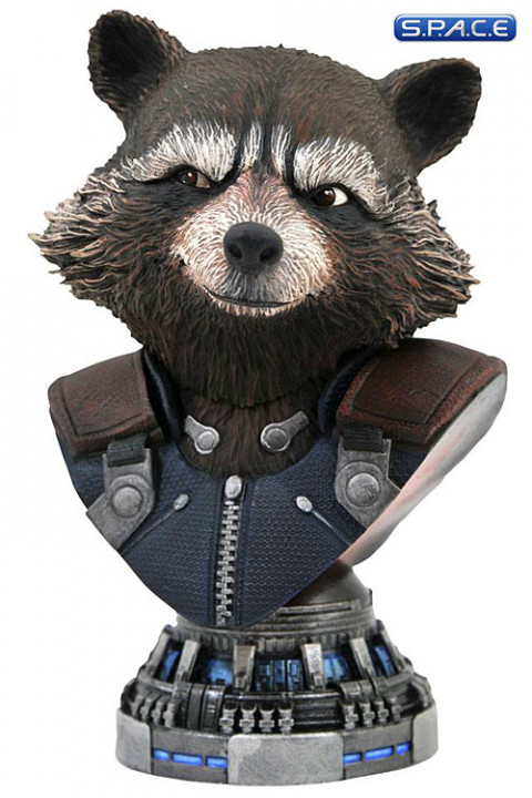 Rocket Raccoon Legends in 3D Bust (Avengers: Endgame)