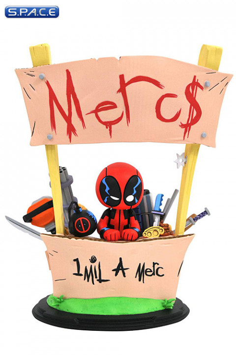 Animated Deadpool Statue (Marvel)