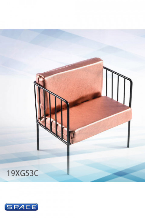 1/6 Scale metal frame Armchair (copper)