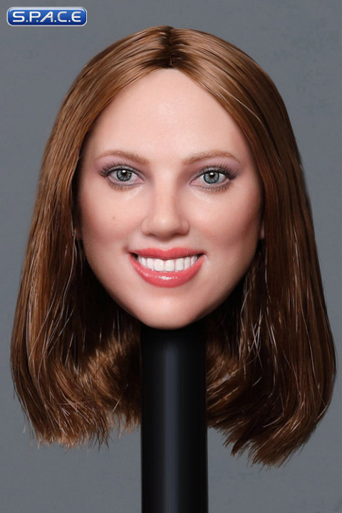 1/6 Scale Scarlett Head Sculpt (brown hair)