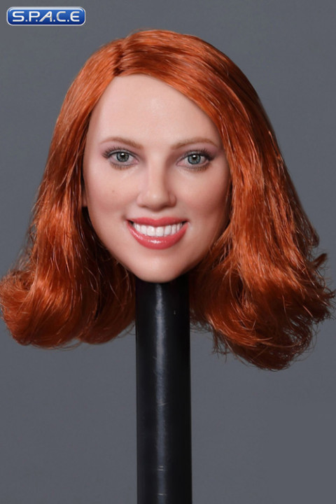 1/6 Scale Scarlett Head Sculpt (copper hair)