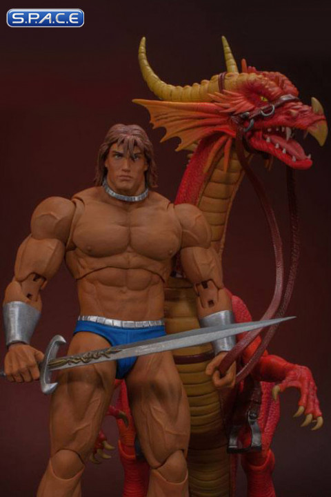 1/12 Scale Ax Battler & Red Dragon (Golden Axe)