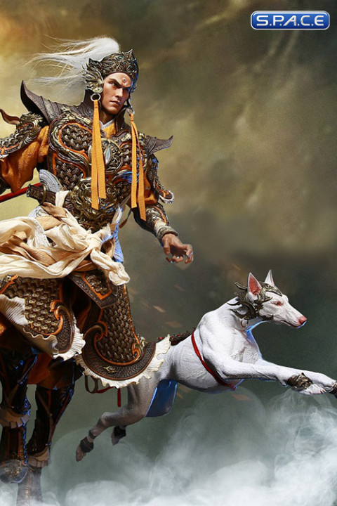 1/6 Scale Erlang God Yang Jian & The Defied Dog (Havoc in Heaven)