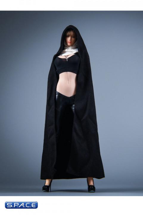 1/6 Scale Nun Leather Clothing Set with pants