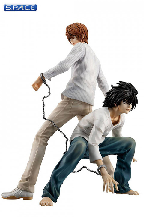 Light Yagami & L G.E.M PVC Statue (Death Note)