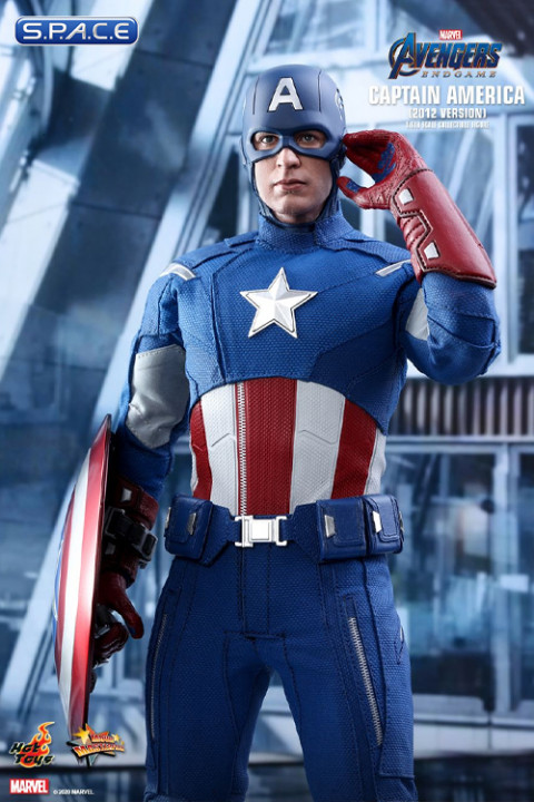 1/6 Scale Captain America 2012 Version Movie Masterpiece MMS563 (Avengers: Endgame)