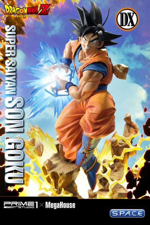 1/4 Scale Super Saiyan Son Goku Deluxe Mega Premium Masterline Statue (Dragon Ball Z)