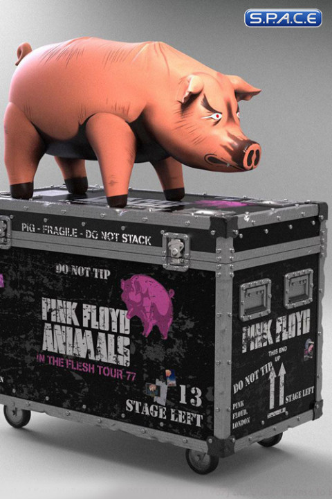 The Pig Rock Iconz On Tour Statue (Pink Floyd)