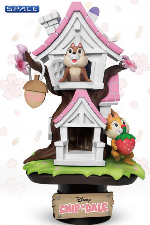 Chipn Dale Treehouse Diorama Stage 057 - Cherry Blossom Version (Disney)