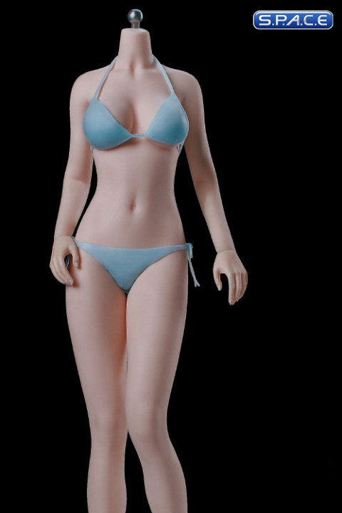 1/6 Scale female super-flexible seamless pale Body with medium breast / headless