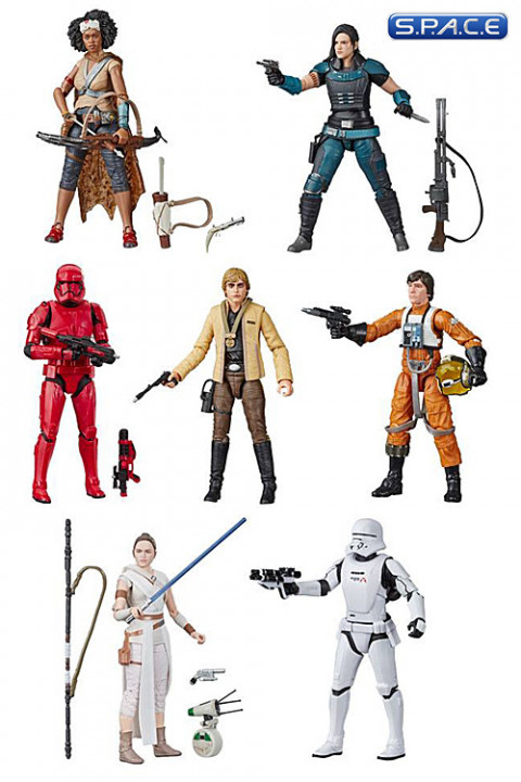 Set of 7: The Black Series 2019 Wave 4 (Star Wars)