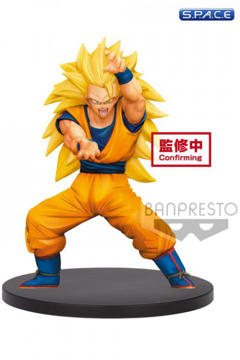 Super Saiyan 3 Son Goku PVC Statue - CHOSENSHIRETSUDEN Vol. 4 (Dragon Ball Super)