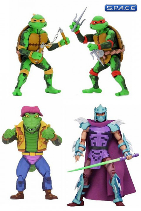 4er Komplettsatz: TMNT: Turtles in Time Serie 2 (Teenage Mutant Ninja Turtles: Turtles in Time)