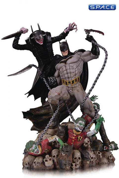 The Batman Who Laughs vs. Batman Battle Statue (Dark Nights: Metal)