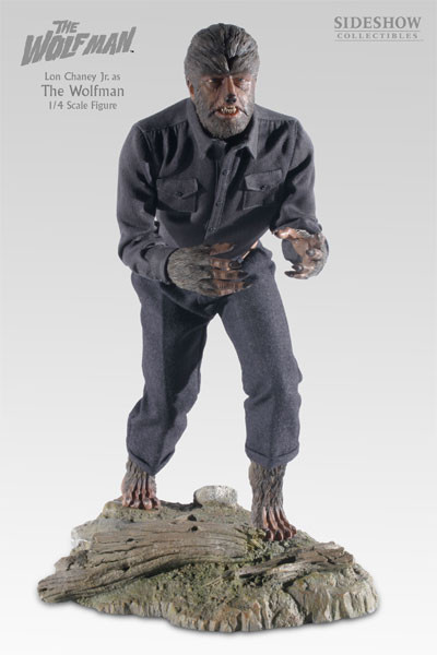 1/4 Scale Lon Chaney Jr. as Wolfman