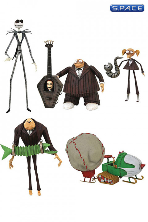 3er Komplettsatz: Nightmare before Christmas Select Serie 9 (Nightmare before Christmas)